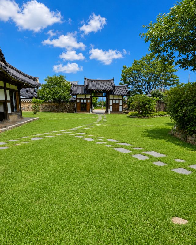 [전북 고창] 바베큐 가능한 사랑채 단독사용, 500평 한옥카페